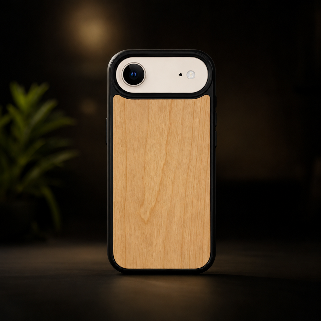 Чехол iPhone Air Вишня (дерево)
